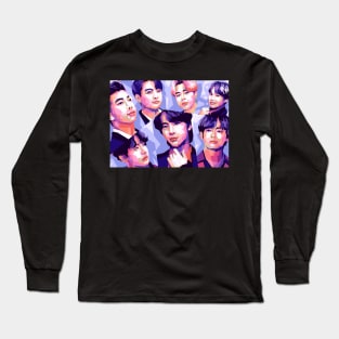 Bts full member Long Sleeve T-Shirt